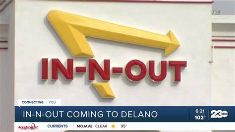 In-N-Out Burger Restaurant located in Delano, CA. . Innout delano